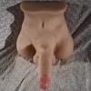 3kg Męski Masturbator Realistyczny Tyłek Dildo Prawdziwy Anal Masturbacja Penis Seks Lalka Cipka Masturbator