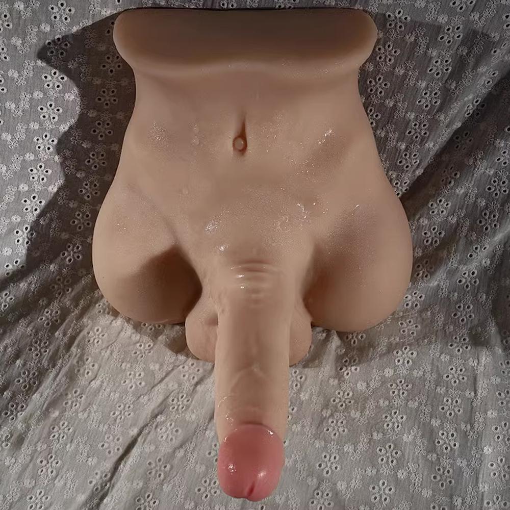 3kg Męski Masturbator Realistyczny Tyłek Dildo Prawdziwy Anal Masturbacja Penis Seks Lalka Cipka Masturbator
