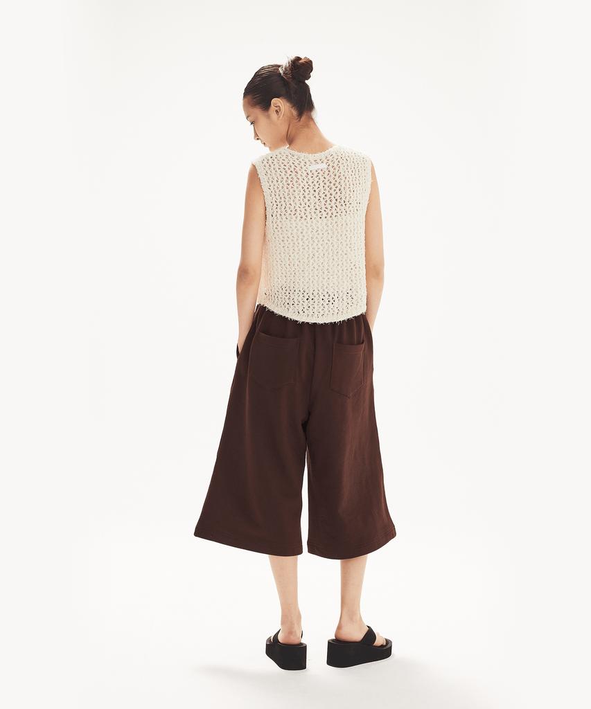 LEINJI Jersey Bermuda Pants (Brown)