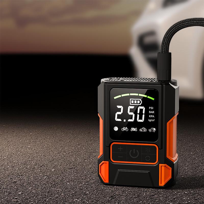 Portable Car Tire Inflator: Wireless Electric High-Pressure Pump for Fast Inflation