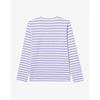 Lacoste Women S STriped Long Sleeve T ShirT Tf821e 54n Gfu