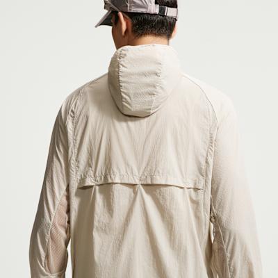 Men's Nike Jackets Men's Milk White II/Milk White II/Mountain White Hooded Non Detachable Moderate