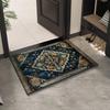 Vintage Persian Style Door Mat Collection Retro Floral Pattern Floor Mat For Entryway Classic Home Decor Enthusiasts