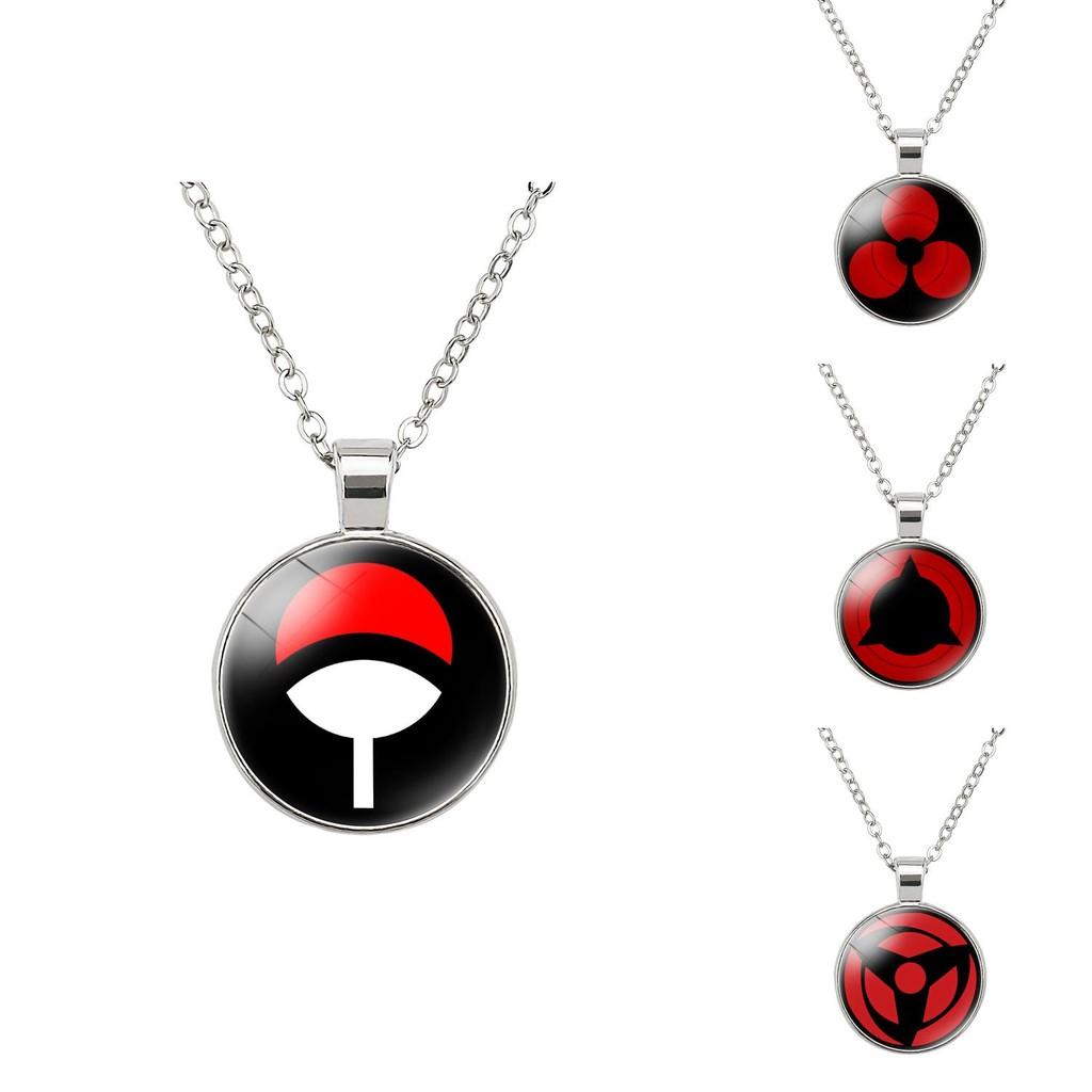 Unisex Naruto Time Gem Pendant Necklace Minimalist Design Fashion Jewelry
