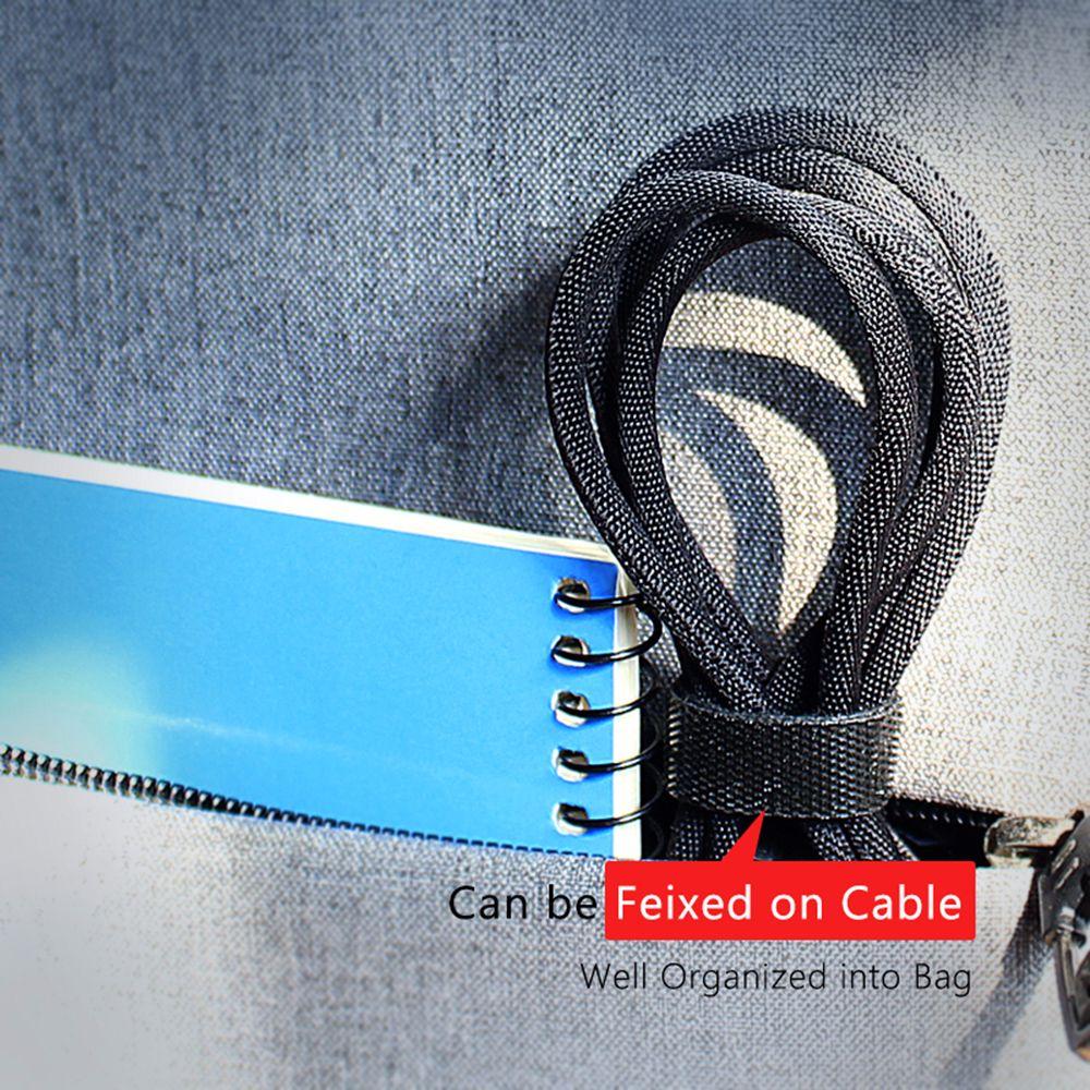 Manage Hook Loop Mouse Ties Earphone Wire Winder Cable Organizer Cable Protector Data Cable Tie