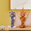 And Tom Jerry Fleece Doll Pendant Free Deformation Twister Pendant Keychain