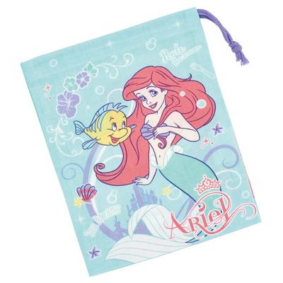 Lunch Box Cup Bag Made In Japan Kids Disney Ariel 24 KB63 Children's