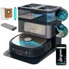 Aspirapolvere Robot Lavapavimenti - CECOTEC Conga Z100 - 20.000 Pa - Nero / Acciaio Inox