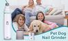 Pet Electric Nail Grinder with Bloodline Light for Cats & Dogs - Nail Care Tool & Clippers