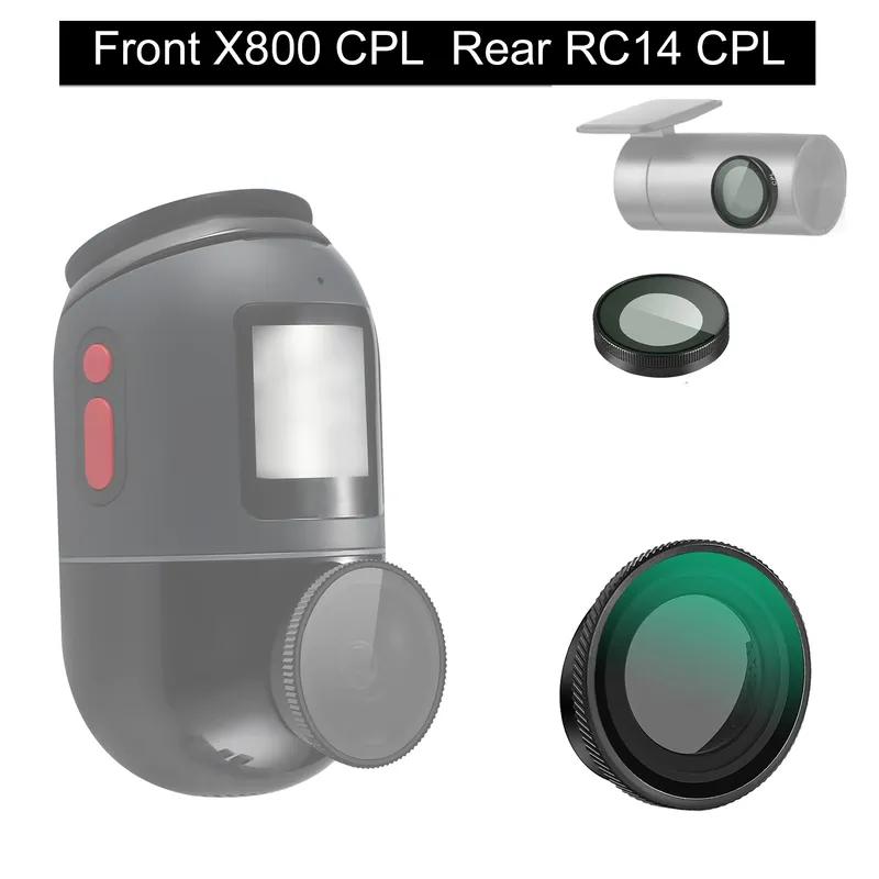 Pro 70mai Autokameru X800 CPL Filtr Snížení odlesků Zlepšení kontrastu pro 70mai Zadní kameru RC14 CPL Filtr
