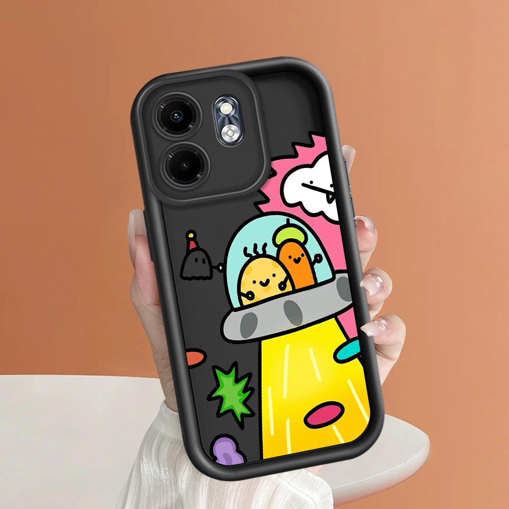 Měkký silikonový kryt na telefon Plný kryt Ochranné pouzdro odolné proti nárazům pro Huawei Honor Infinix Tecno iPhone Motorola Google