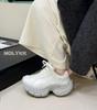 Women's Thick-Soled Dad Sneakers: Elevate Style and Height – Trendy Spring/Fall Design