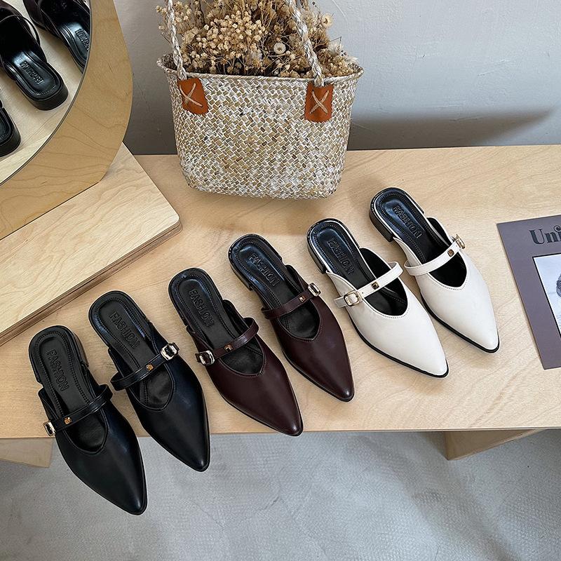 25 new pointed high heels summer French simple style stiletto high heels with temperament fashionable versatile women's shoes