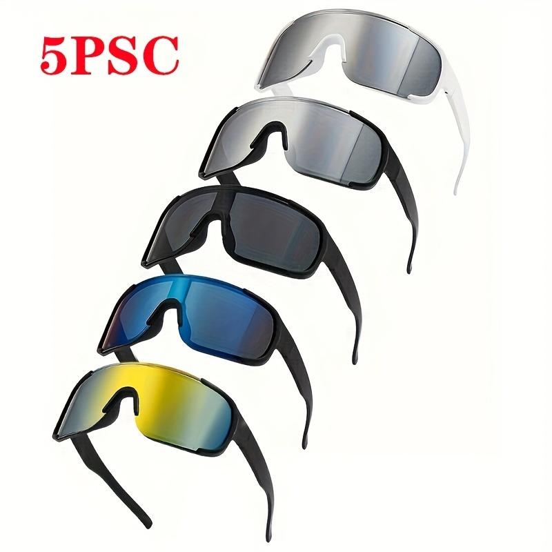 1 2 Pieces Unisex Fashionable Glasses Windproof Decorative Eyewear Trendy Accessories