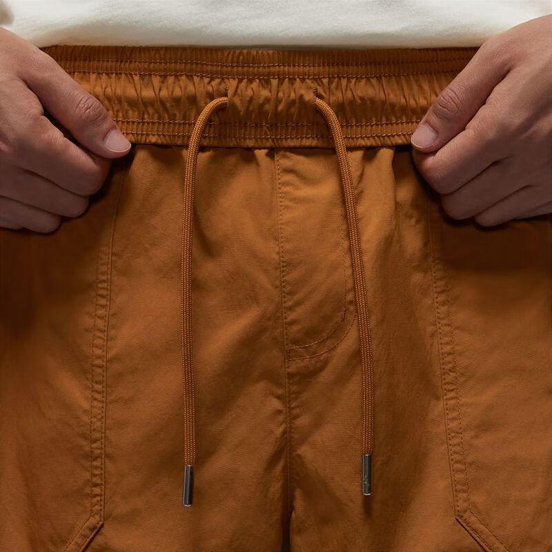 Jordan Lace-Up Casual Solid Color Sports Pants Men bottoms Yellow FV7307228