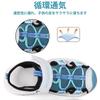 [SAGUARO] Kids' Sandals, Sporty Beach Sandals, Velcro Closure, Toe Protection, Non-Slip, for Boys and Girls, Outdoor, Summer