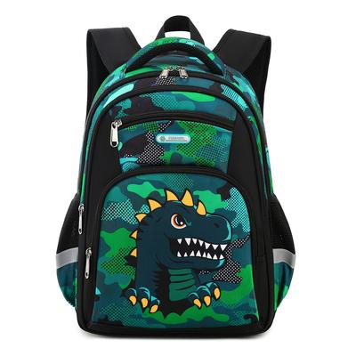 Dinosaurier Tier Cartoon Kinderrucksäcke für Jungen und Mädchen Grundschulrucksack Schultasche
