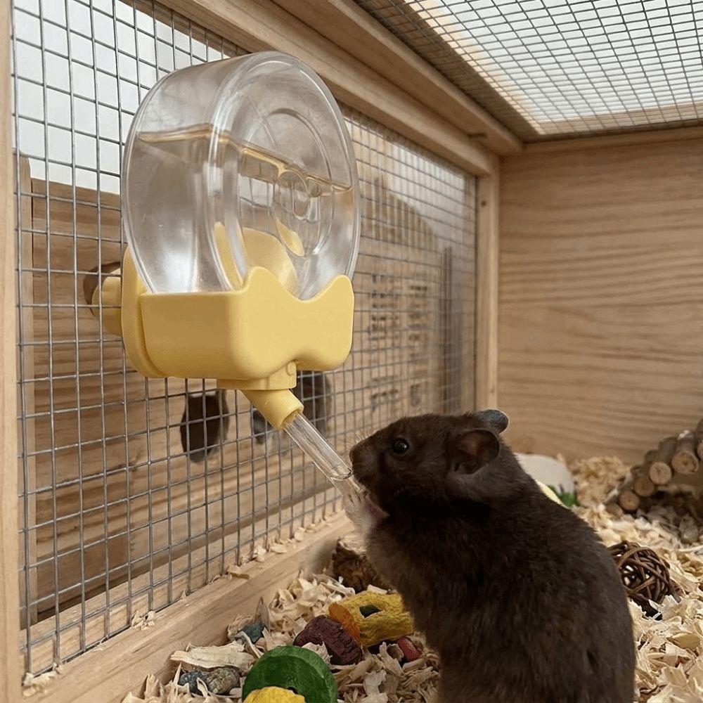 Large Capacity Automatic Water Kettle Drip-proof Hamster Water Bottle Small Animal Cage