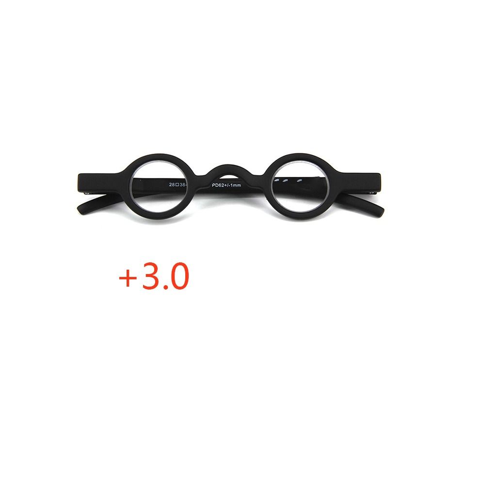 Portable Reading Glasses Round Frame Retro Presbyopic Glasses Resin 1 0 1 5 2 0 2 5 3 0 Presbyopia Eyeglasses Unisex