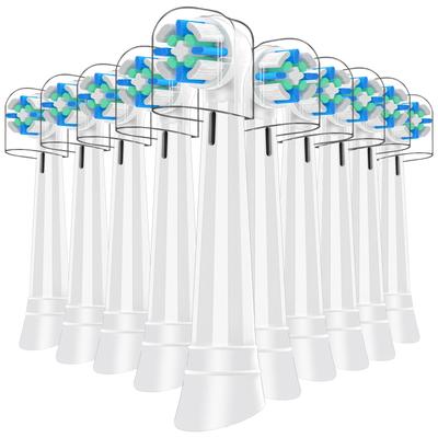 10 Replacement Brushes for iO Electric Compatible with Braun Electric Toothbrushes iO Gently Cares for and Protects Oral-B Toothbrushes.