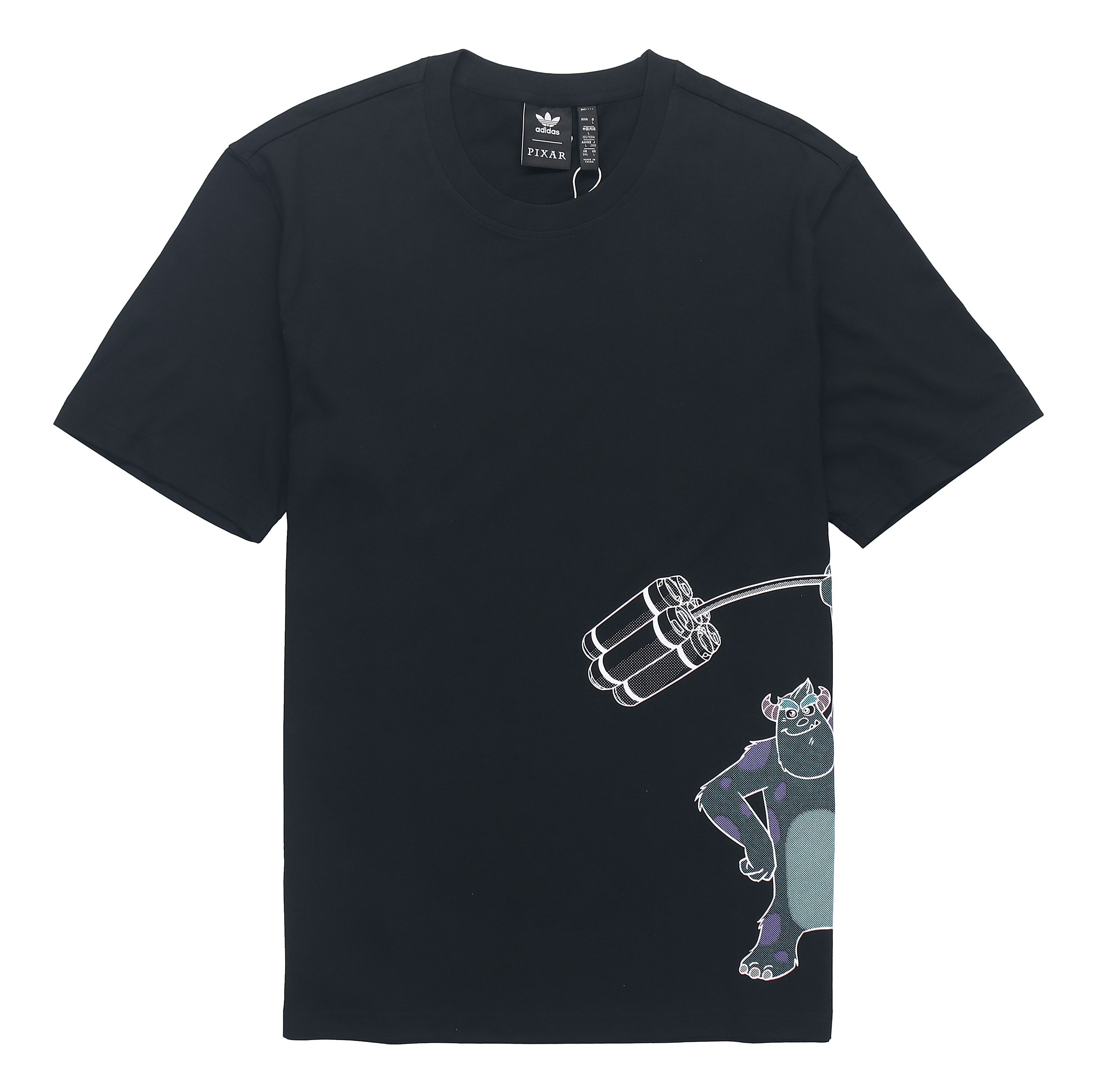 Adidas Originals x PIXAR T Shirt Men s Black HD9083 S