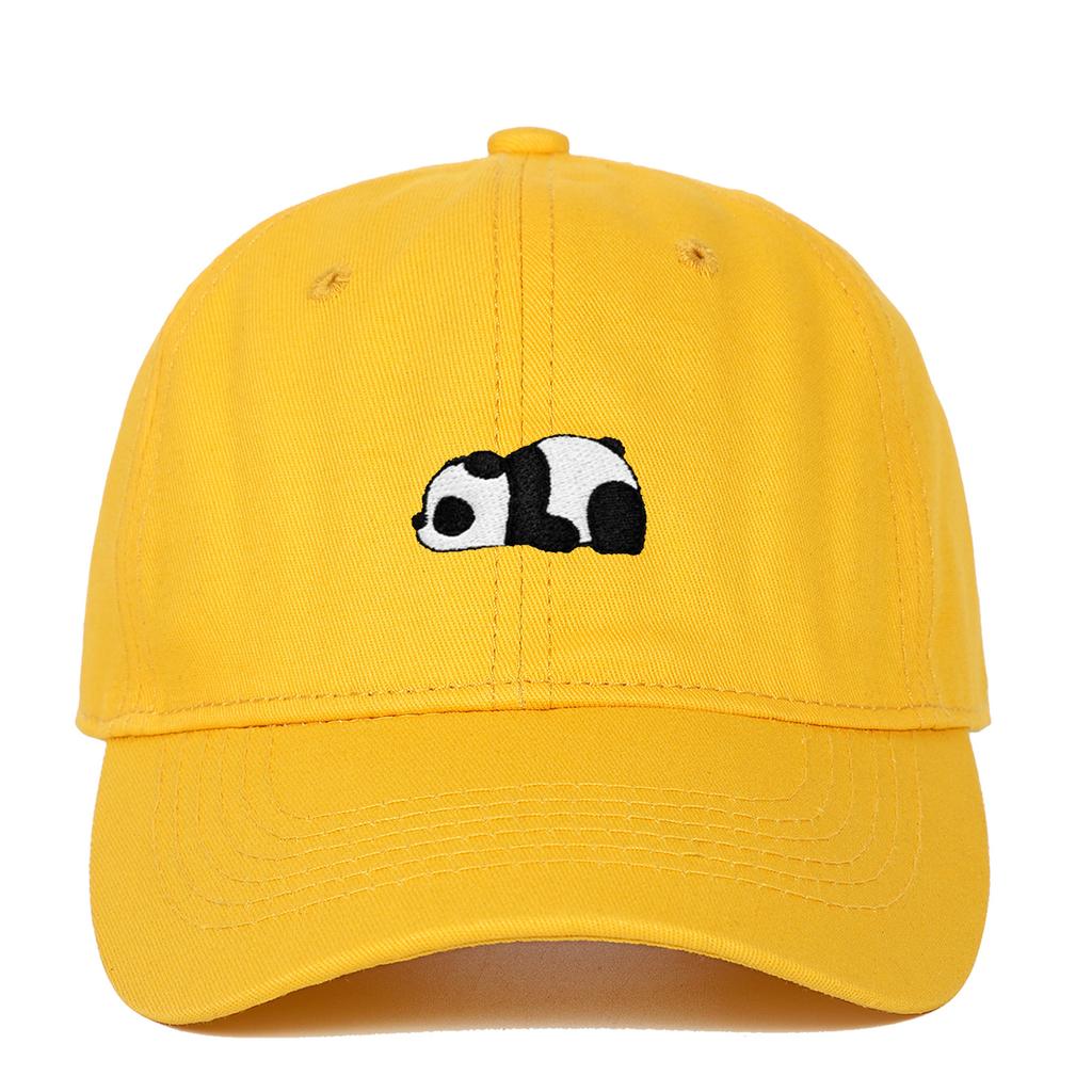 1pc Unisex Panda Embroidery Baseball Caps for Women,outdoor Sports Fishing Summer Peaked Adjustable Driver Caps for Daily Wear