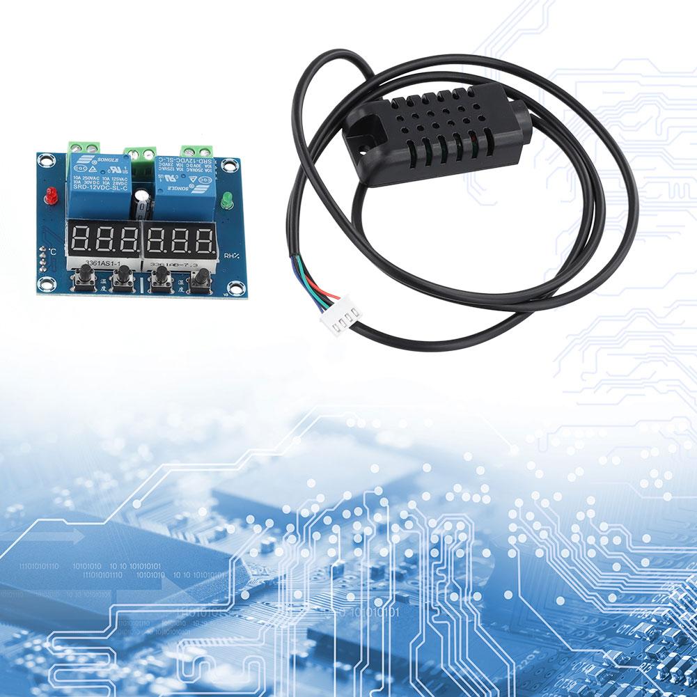 XH-M452 Thermometer Hygrometer Controller Relay Module High Precision Dual Output Automatic Constant Temperature