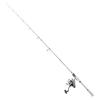 Rod and Fishing Reel Combo, IM7 Carbon Fiber Spinning Rod and Reel Combo, Bass Fishing Pole with 2.13m Two-Piece Rods, 7+1 Ball Bearings, EVA Handle,