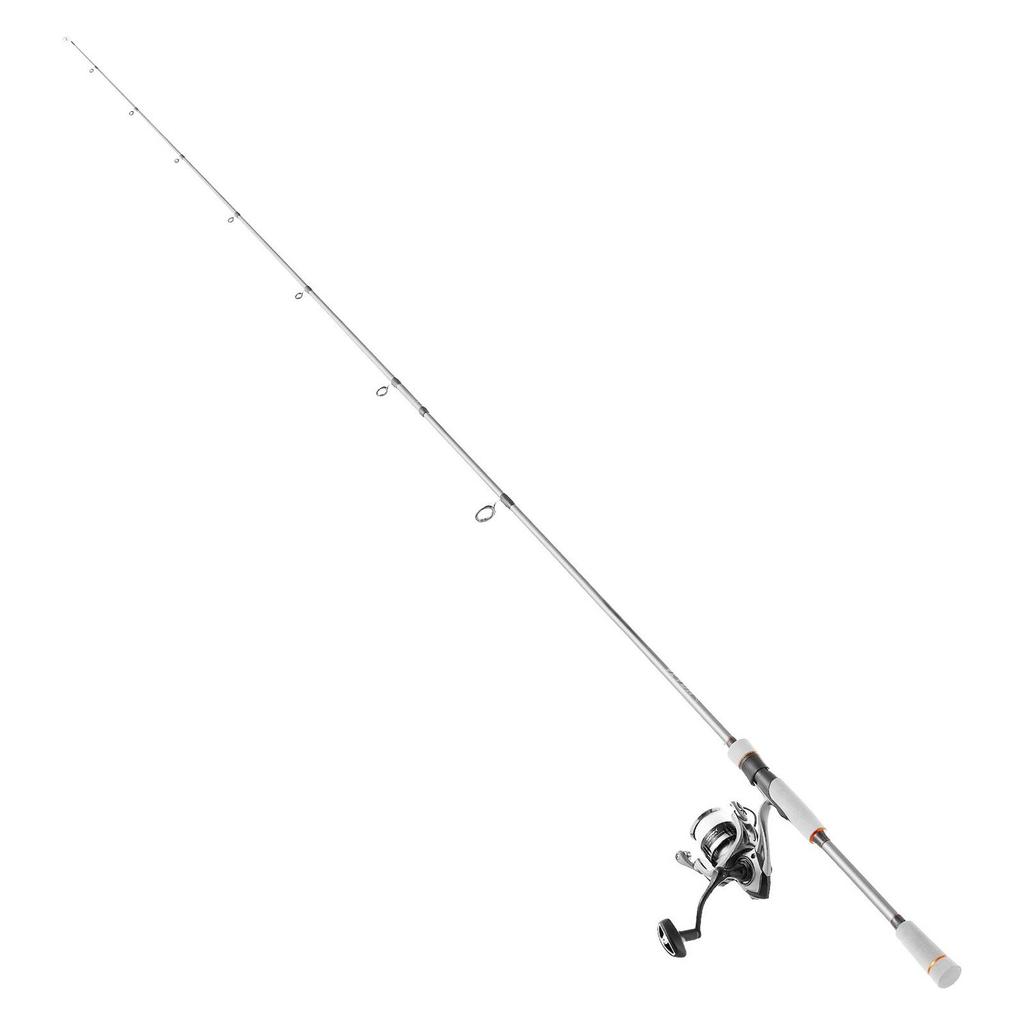 Rod and Fishing Reel Combo, IM7 Carbon Fiber Spinning Rod and Reel Combo, Bass Fishing Pole with 2.13m Two-Piece Rods, 7+1 Ball Bearings, EVA Handle,