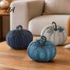 Wooden Harvest Decorations 3Pcs Pumpkin Table Decorations, Vintage Block Signs, Tabletop Ornaments Autumn Tiered Tray Decor for Thanksgiving Farmhouse