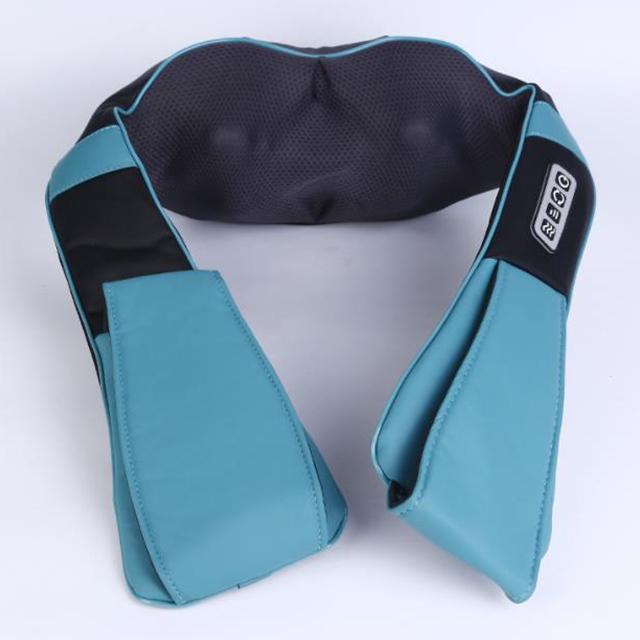 

EMS U-образный электрический массажер для шеи шаль ролик тепловой массаж электрический боль плечо многофункциональный массаж зелёный