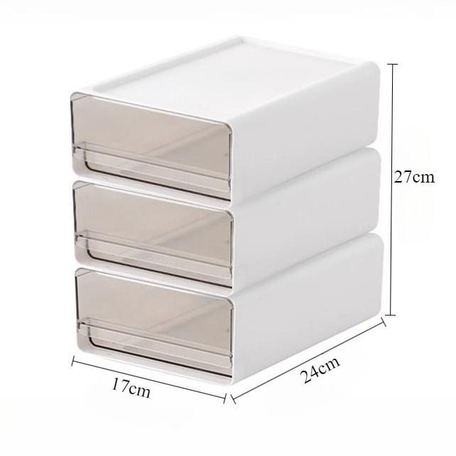 2/3pcs Office Table Clear Storage Boxes Drawer Type Office Workstation A4 File Organizer Storage Box Study Stack Storage Cabinet