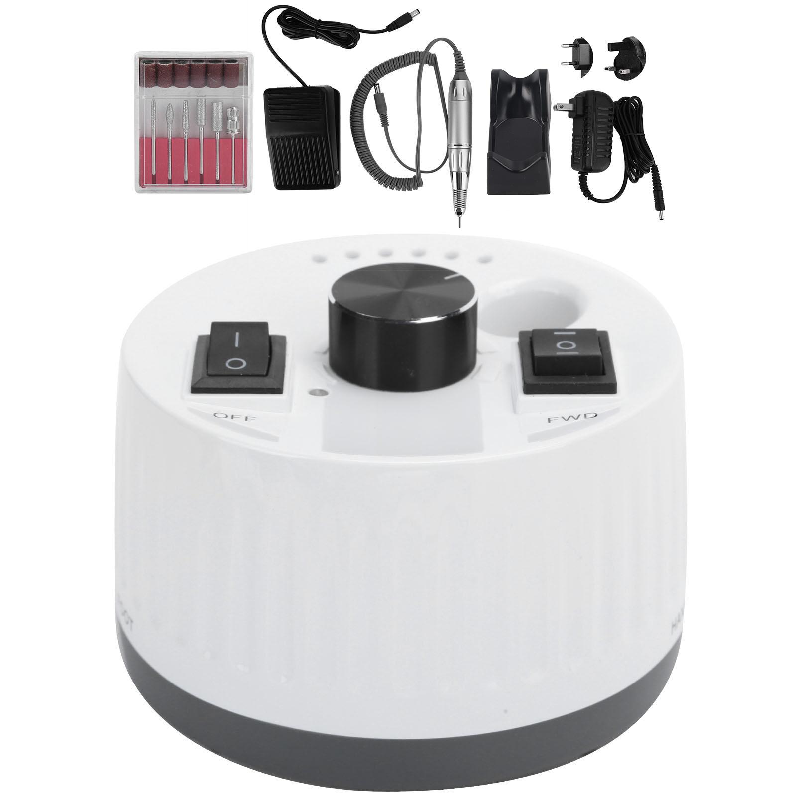 

30000RPM Электрическая машина для сверления гвоздей Ремонт полировальный инструмент для шлифования ногтей с помощью сверл