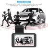Dash Cam Front and Rear View Camera Video Recorder Dual Lens Car Dvr Cycle Recording Night Vision G-sensor HD 4 Inch Dashcam