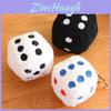 Adorable Plush Dice Cushion Soft Pp Cotton Decorative Pillow For Playful Interiors