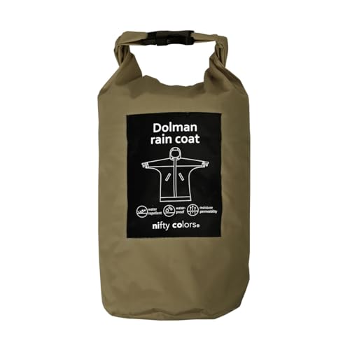 Fajne kolory Płaszcz przeciwdeszczowy Dolman 6051KH