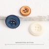 5pcs Dyed And Made Old Beef Bone Button Coat Trench Coat Suit Buttons Chinese Jacket Sweater Cardigan Button Accessories