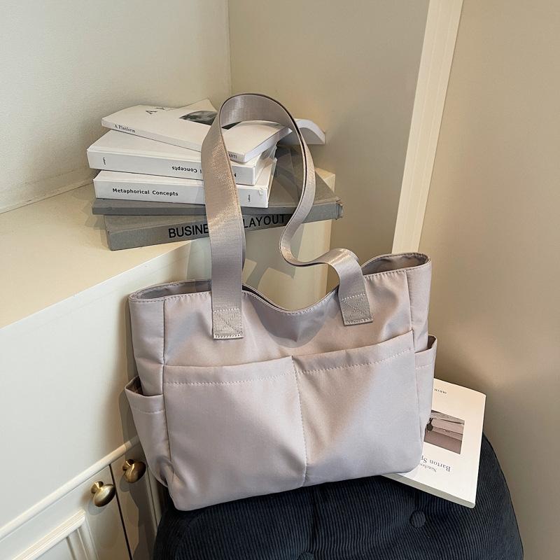 New Fashi Versatile Large Capacity Tote Bag for Women Oxford Canvas Crossbody Bag Handbag Shoulder Bag Commuter Student