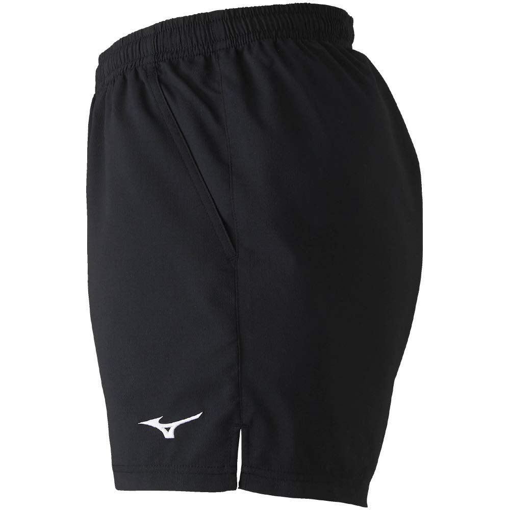 Table Tennis Wear Game Pants Standard Sweat Absorbent Quick Drying JTTA Officially Approved 82JB9001 Black M [Mizuno] Men's