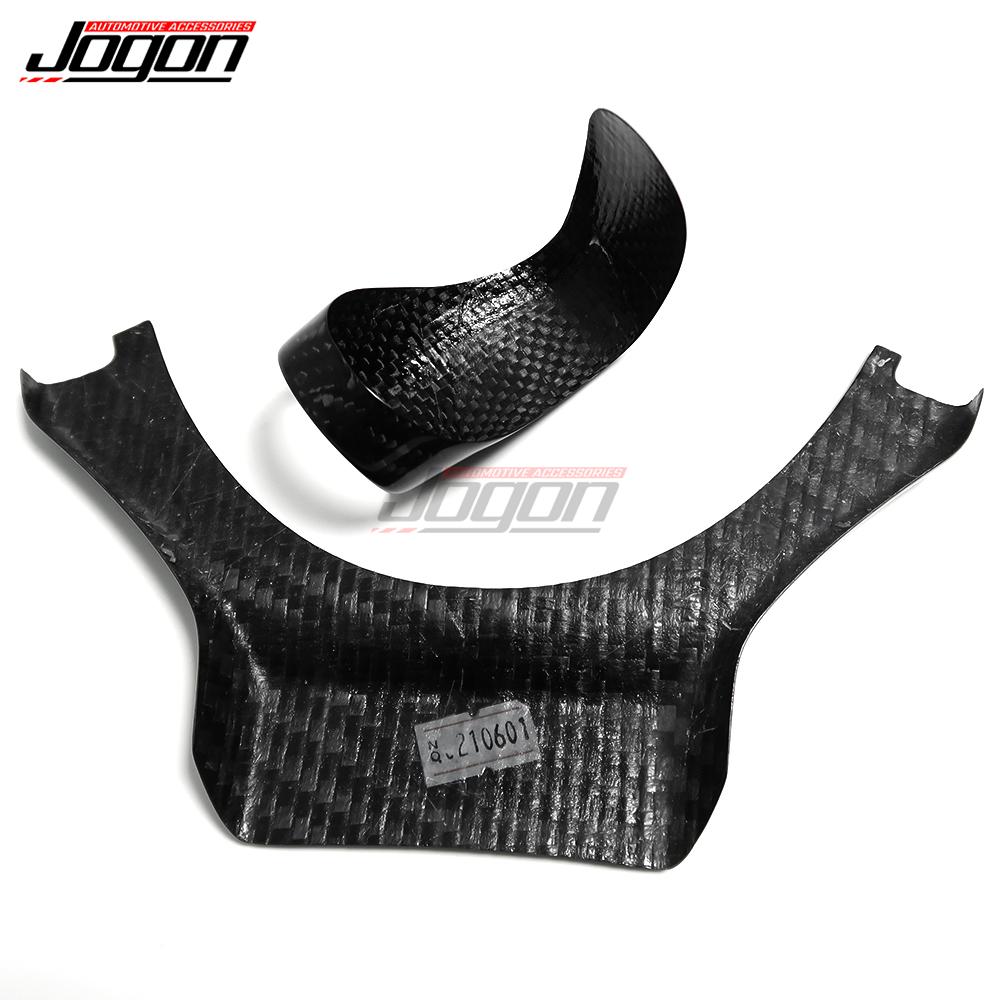 Carbon Fiber Central Gear Shift Knob Cover Steering Wheel Panel Trim for Lexus IS GS ES IS200 IS300 IS350 IS500 ES350 GS200t