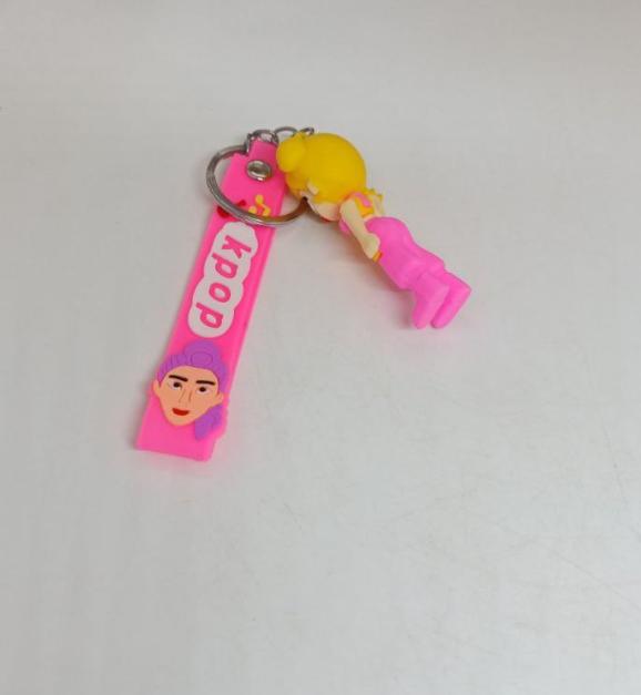 Брелок Кейпоп охотницы на демонов K-Pop Demon Hunters Huntr/x детский на рюкзак, ключи игрушка 7 см