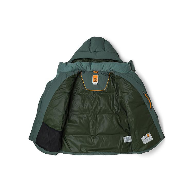 Timberland Down Jacket Men's Saffron Green (Unisex) Down Jackets A5RFG 392