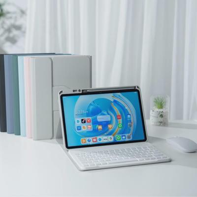 Magnetic Keyboard and Rotating Protective Cover for 2024 Huawei MatePad 11, Pro 10.8, and 10.4 Tablets