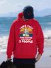 Ich mag Katzen und Kaffee 3 Personen Design Herren Kapuzenpullover Herbst Hip Hop Pullover All-Match Oversized Hoodie Fleece Tasche Sportbekleidung
