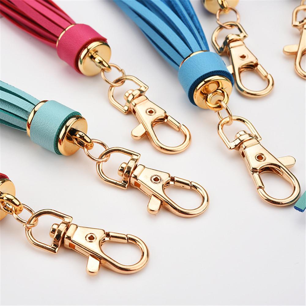 Key Chain Accessories For Bags Ring Holder Tassel Keychain Tassel Hanging Pendant KeyRing Ornaments