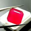 Natural Red Ruby 8.21ct Square Cut Loose Gemstone