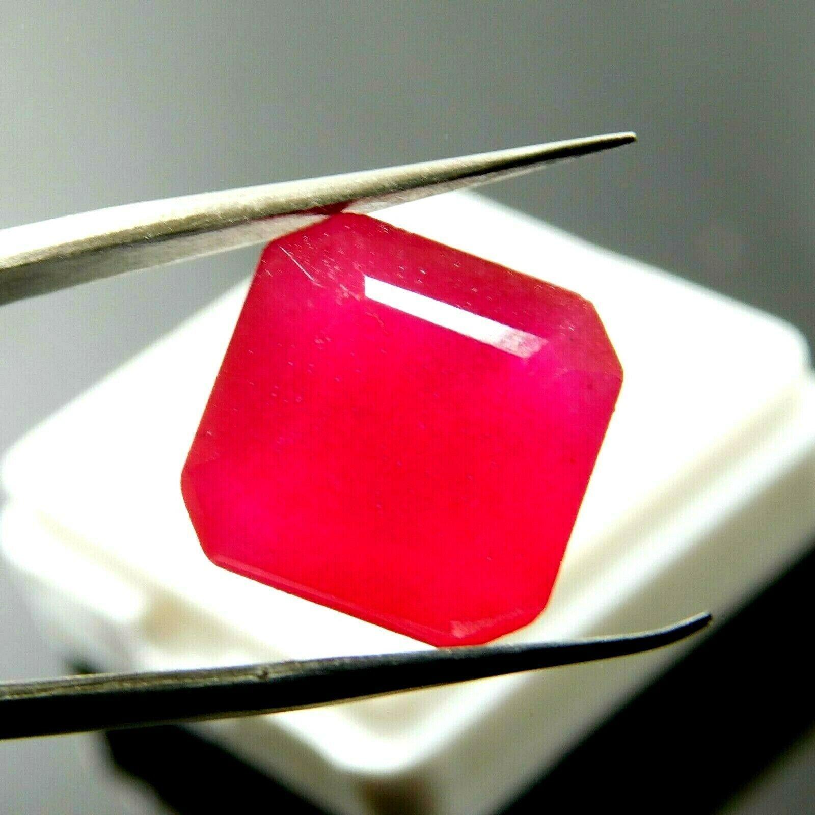 

Pigeon Ruby Natural Red 8.21 Ct Square Shape Excellent Quality Loose Gemstone 12 mm Approx. червоний
