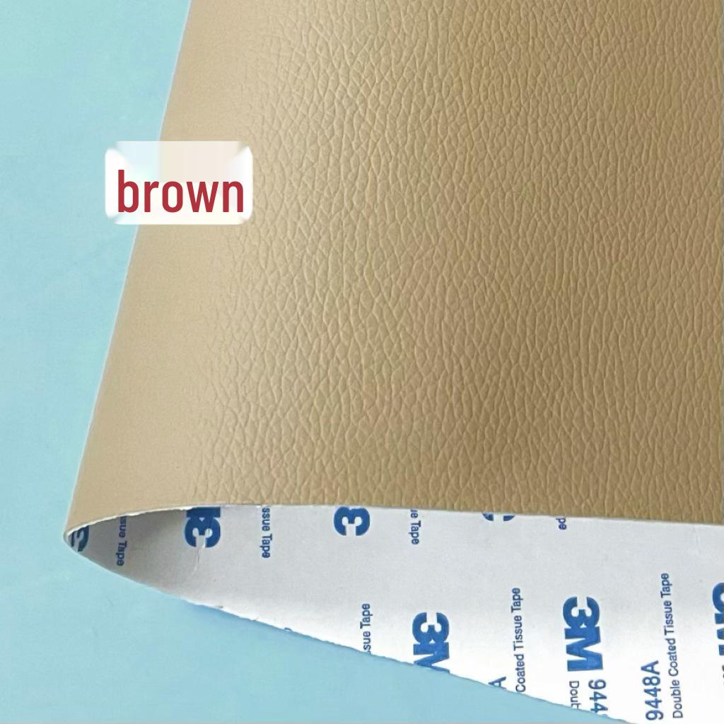 3M Selbstklebendes Reparaturpflaster aus Leder mit Litschi-Muster für Sofa & Auto-Innenraum