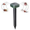 Solar Mole Repellent Ultrasonic Outdoor Powered Sonic Deterrent Mole Stopper Scare Vole for Lawn