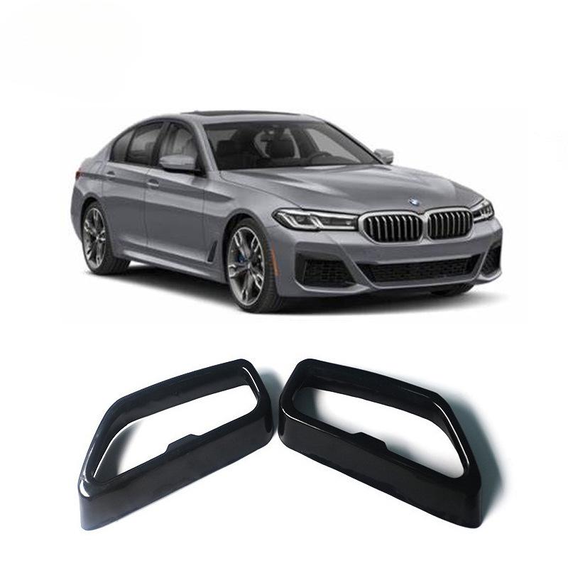 Tailpipe Trim Frame for BMW 3, 5, 7 Series, X3, X5 - Black Warrior Metal Modification